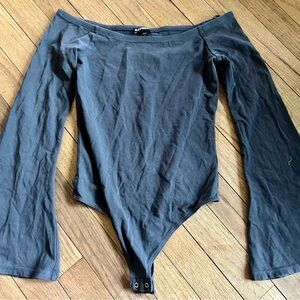 Express Dark Gray Onsie